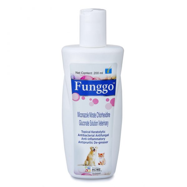 Funngo, Antibacterial, Anti Fungal Shampoo For Dog