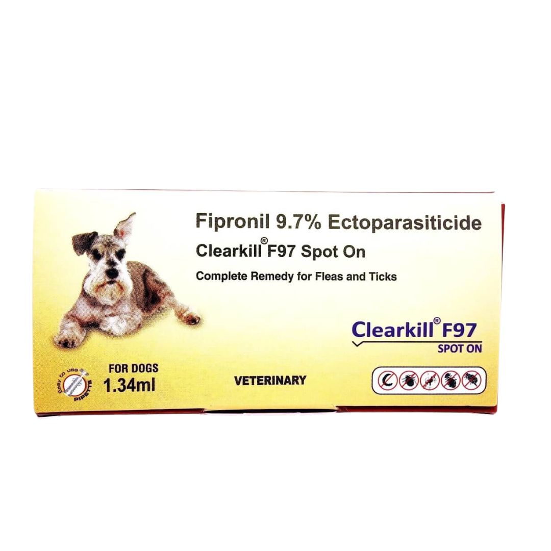 Clearkill F97 Spot On for Dogs 1.34 ml Fipronil SPot ON