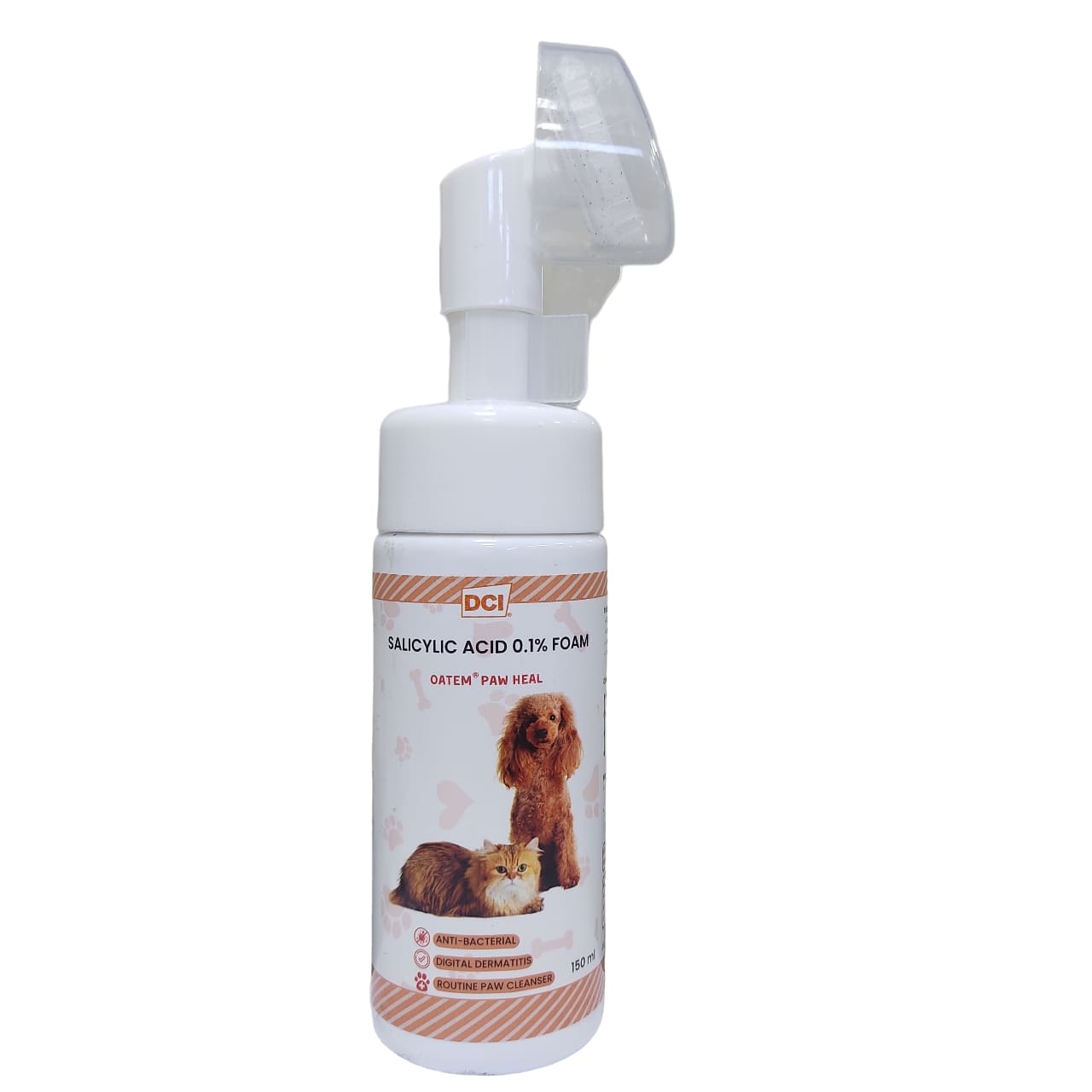 Oatem Paw Heal Salicylic Acid paw cleaning solution for dogs